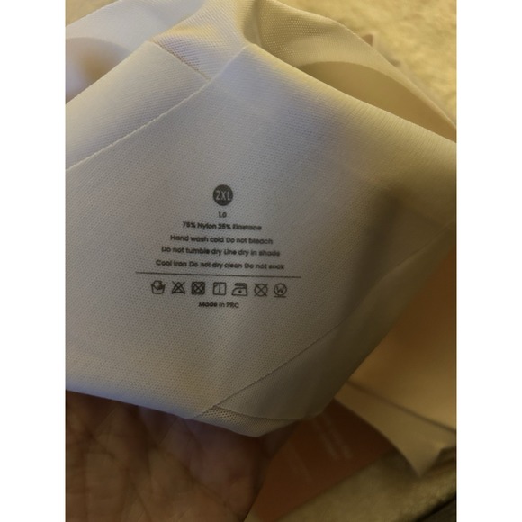 Luna Hug Bra Womens 2X New Padded Clasp Front Embrace Your Curves Beige Sand - Picture 5 of 5